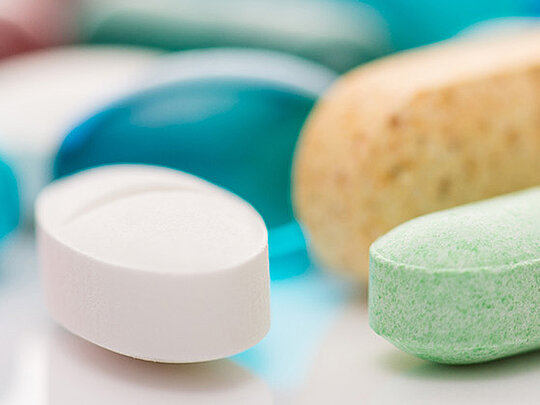 Production of pills in the Pharmaceuticals Industry 